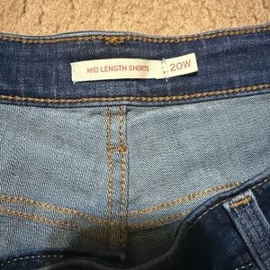 Levi's Classic Blue Jean Shorts
